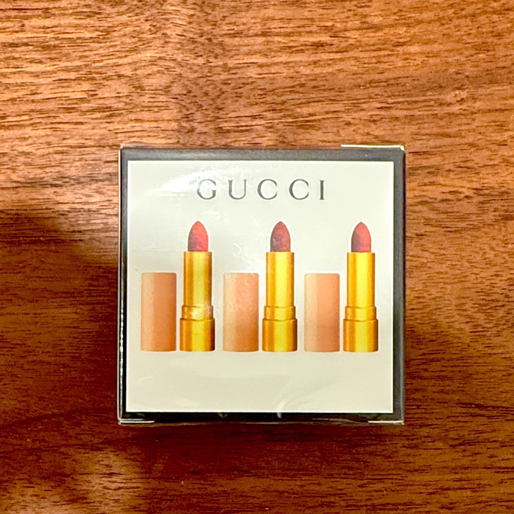 Gucci Trio Lipstick Collection